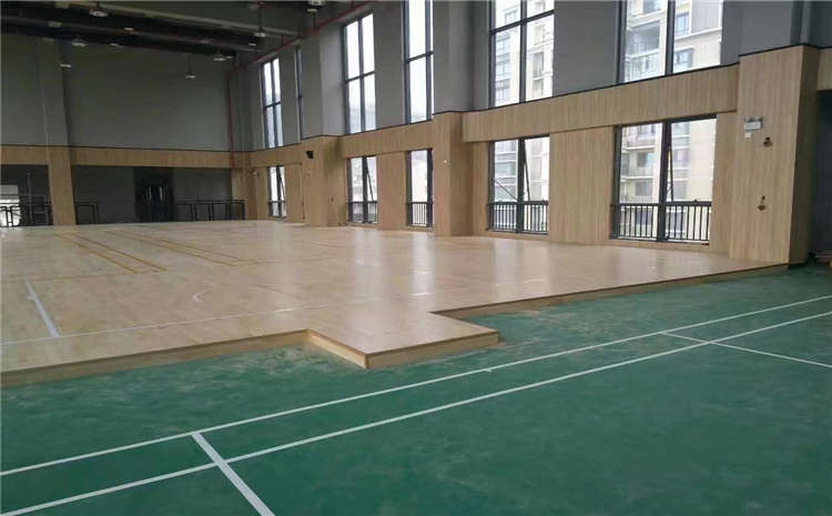 歐氏拼接板排球館木地板造價(jià)